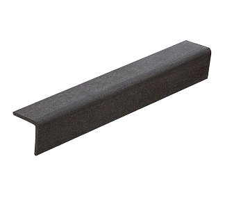 ГРАФИТ Уголок декоративный ДПК (брашированный) (3000 x 45 x 45 мм) POLYWOOD