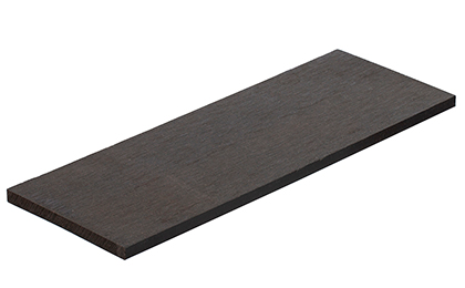 ГРАФИТ Торцевая рейка ДПК (Брашированная) (3000 х 110 х 10 мм) POLYWOOD