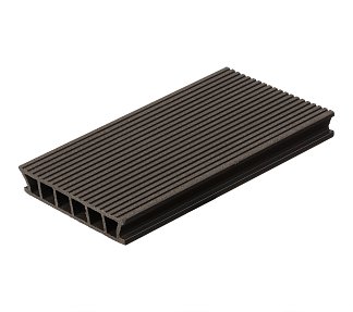 ВЕНГЕ Доска террасная колл. NEO (4000 х 152 х 28 мм) шт=0,608м² POLYWOOD