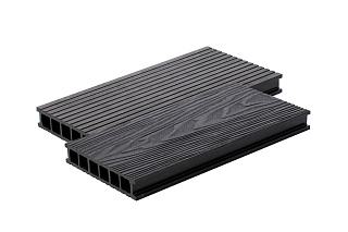 ГРАФИТ Доска террасная ДПК колл. DUO 3D (4000 х 150 х 28 мм) шт=0,6м² POLYWOOD